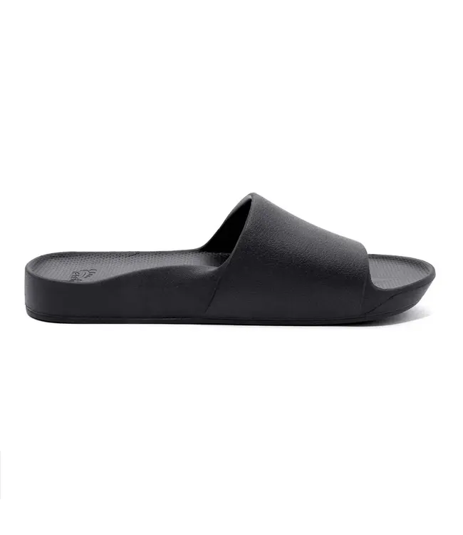 Archies Arch Support Slides Black