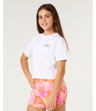 RIP CURL CATALINA ISLAND CROP TEE- GIRL