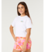 RIP CURL CATALINA ISLAND CROP TEE- GIRL