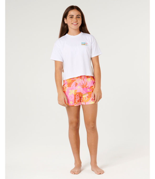 RIP CURL CATALINA ISLAND CROP TEE- GIRL