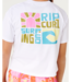 RIP CURL CATALINA ISLAND CROP TEE- GIRL
