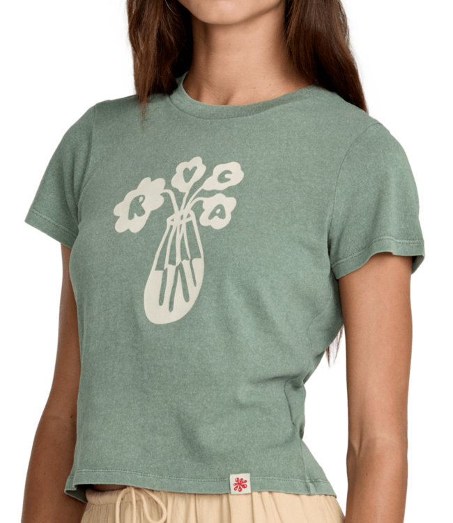 RVCA BRYCE BAKER 411 TEE