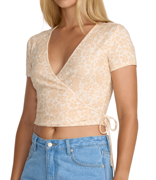 RVCA ROMA WRAP TOP