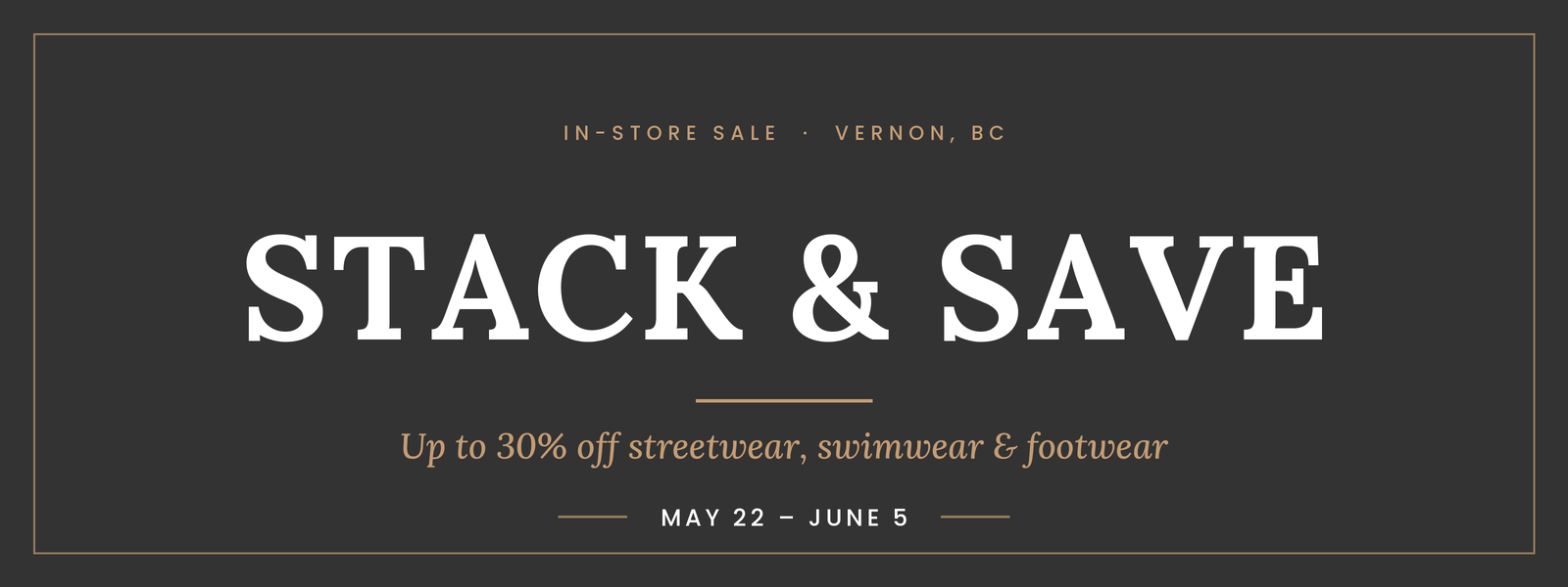 STACK & SAVE Buy more, save more — up to 30% OFF