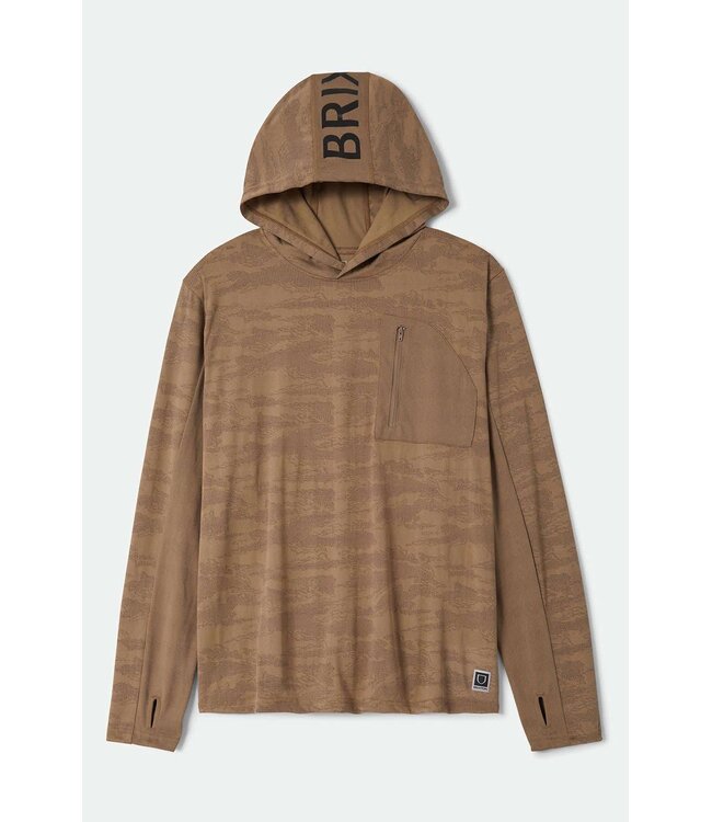 Brixton JOURNEY L/S SUN HOODIE