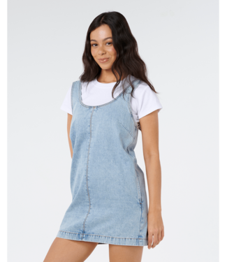 RIP CURL ELLIE DENIM MINI DRESS