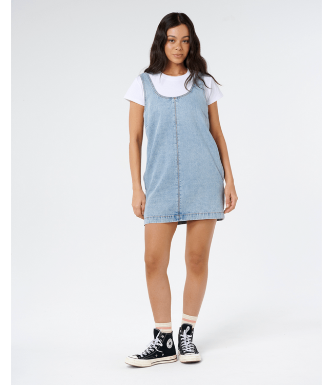 RIP CURL ELLIE DENIM MINI DRESS