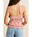 Rhythm Kirra Check Strapless Top