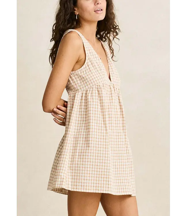 Rhythm London Check Mini Dress