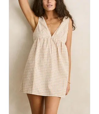 Rhythm London Check Mini Dress