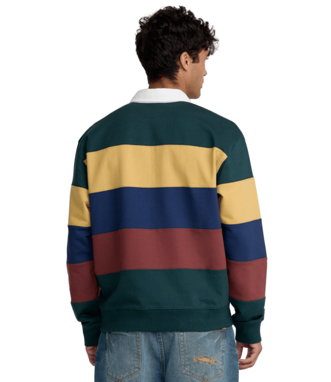 RVCA INSIGNIA FLEECE RUGBY