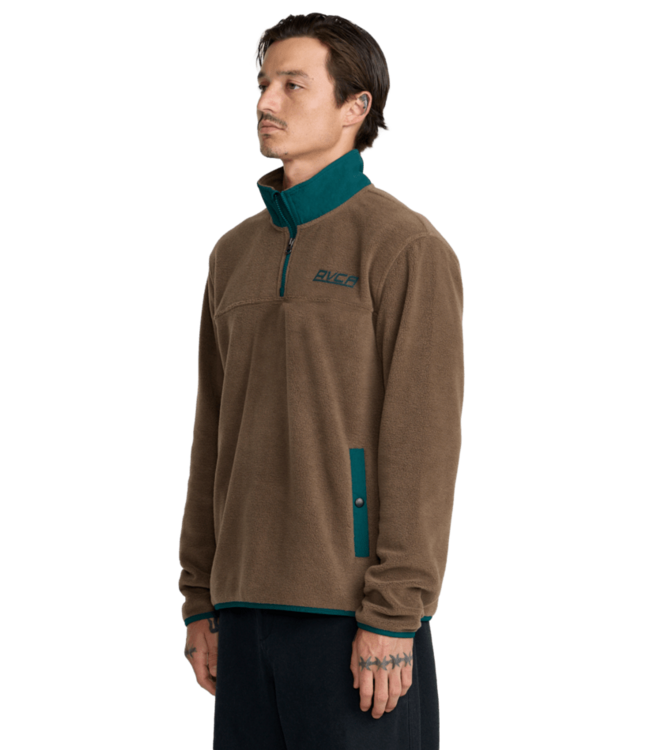 RVCA PEAK 1/4 ZIP