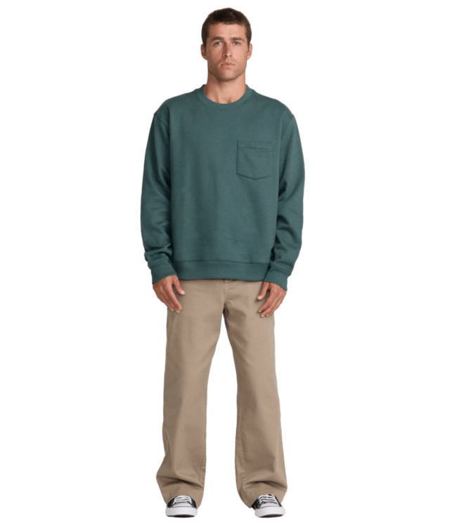 RVCA DAYSHIFT POCKET CREW
