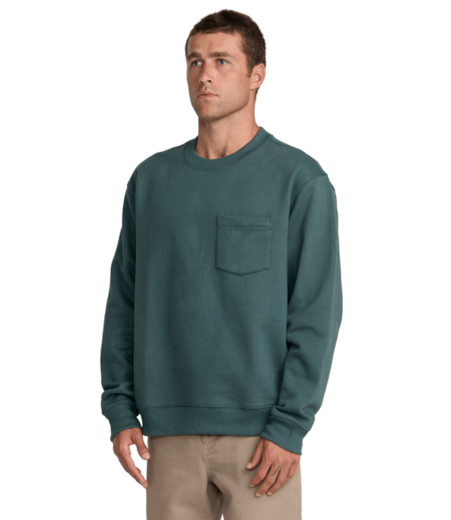 RVCA DAYSHIFT POCKET CREW