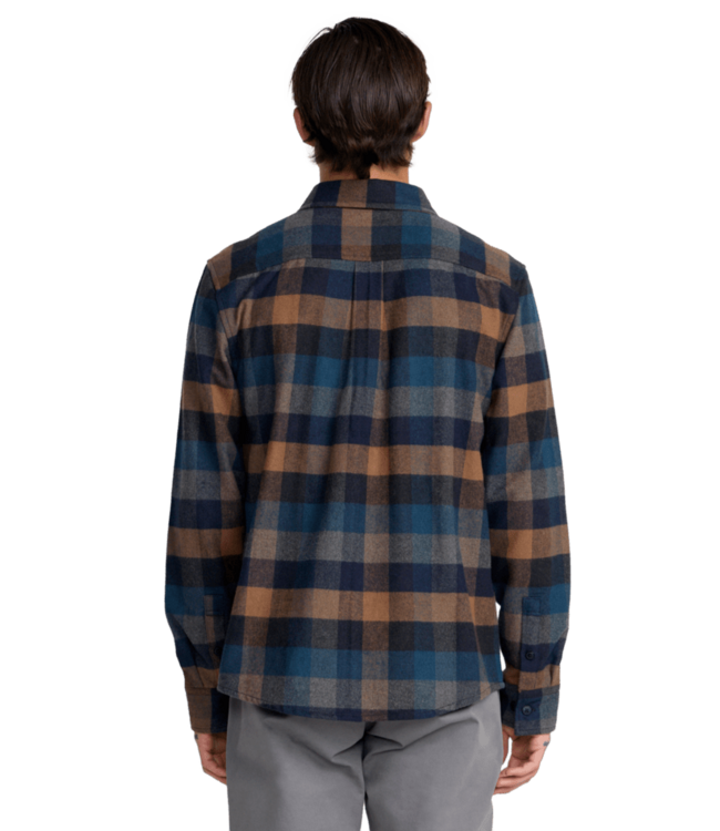RVCA DAYSHIFT BLANKET FLANNEL LS