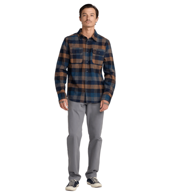 RVCA DAYSHIFT BLANKET FLANNEL LS