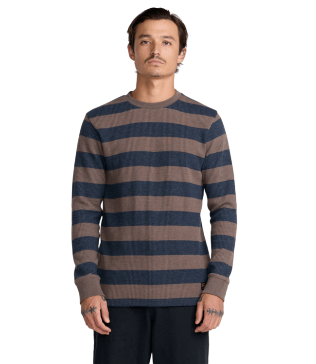 RVCA DAYSHIFT THERMAL STRIPE LS