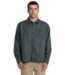 RVCA DAYSHIFT SOLID FLANNEL LS
