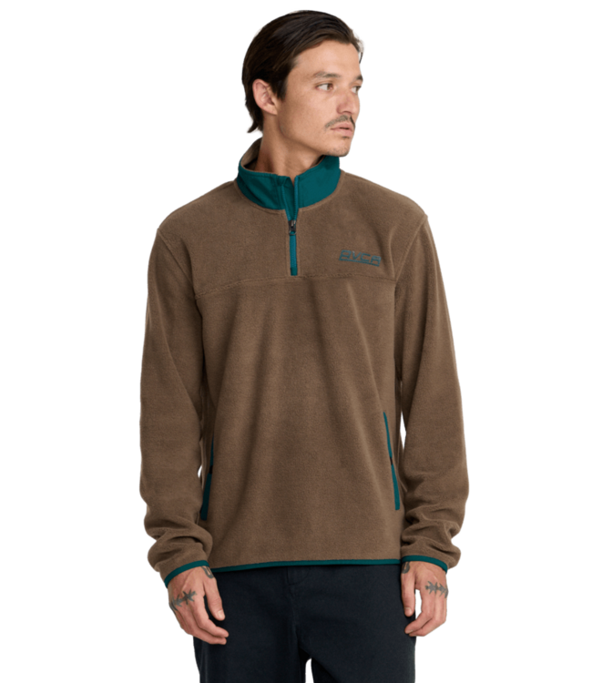 RVCA PEAK 1/4 ZIP