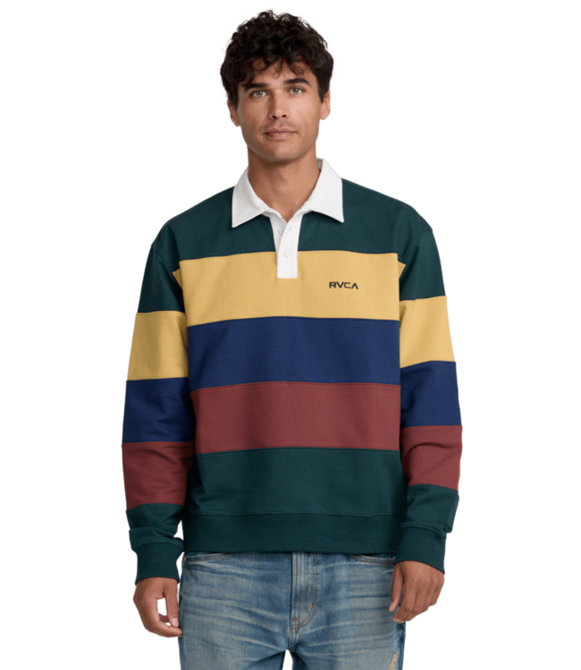 RVCA INSIGNIA FLEECE RUGBY