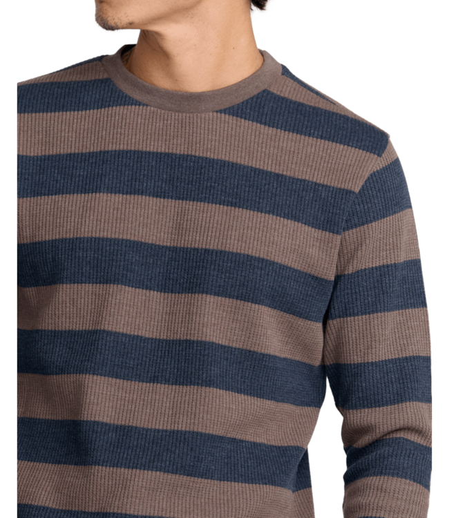 RVCA DAYSHIFT THERMAL STRIPE LS