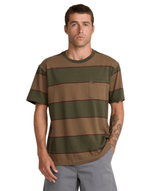 RVCA DAYSHIFT STRIPE SS