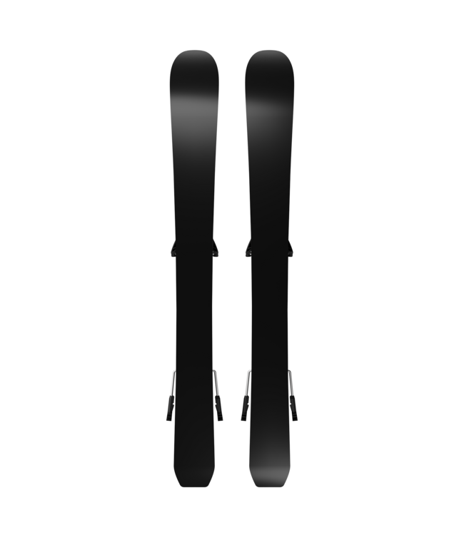 Salomon QST Jr Black XS + C5 GW Ski Package