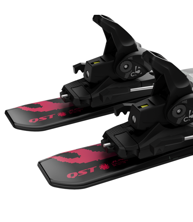 Salomon QST Jr Black XS + C5 GW Ski Package