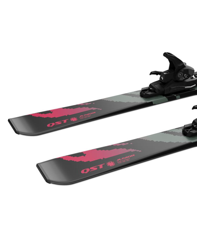 Salomon QST Jr BLACK M Ski & Binding Package