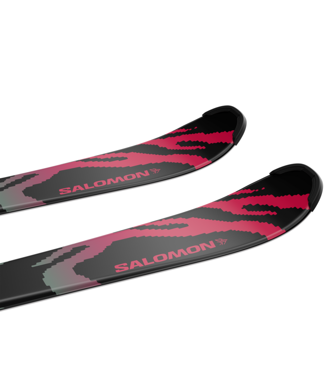 Salomon QST Jr Black S + C5 GW Ski Package