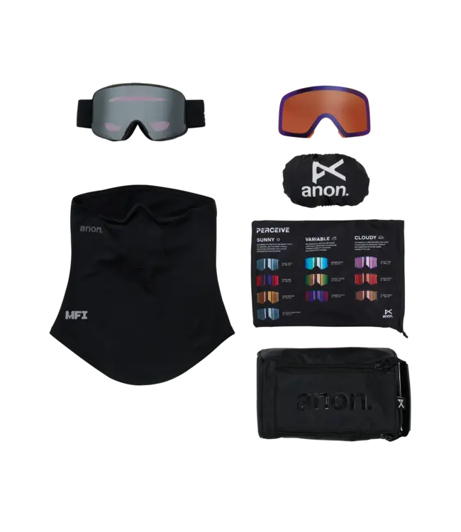 Anon M6 Goggles + Bonus Lens + MFI® Face Mask