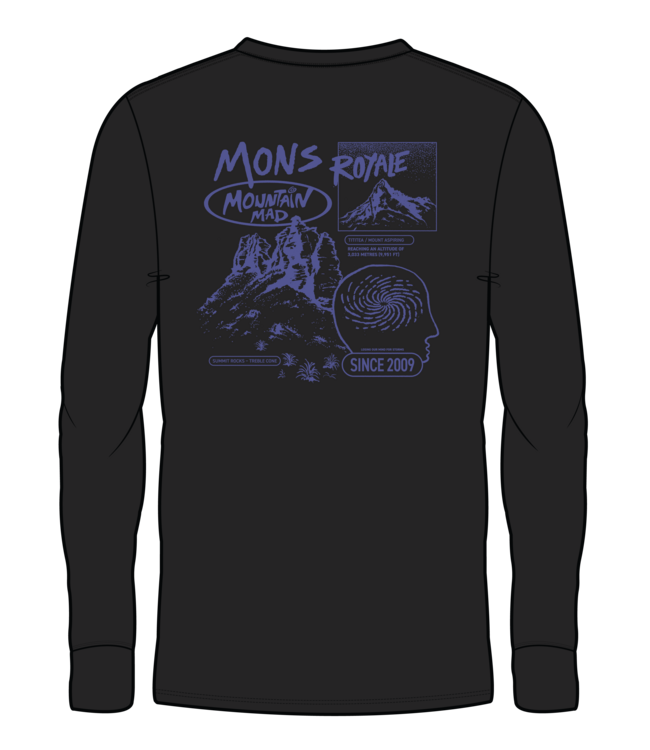 Mons Royale Unisex Yotei Merino Classic Long Sleeve