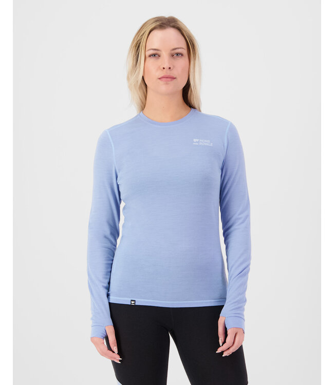 Mons Royale Womens Cascade Merino Base Layer Long Sleeve