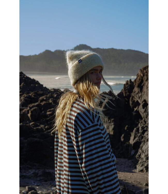 Notice The Reckless Driftwood Oversized Long Sleeve