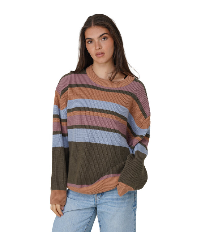 Notice The Reckless Arctic Dusk Knit Sweater