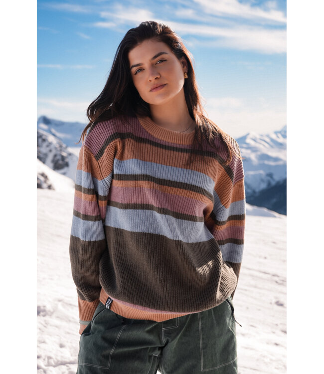 Notice The Reckless Arctic Dusk Knit Sweater