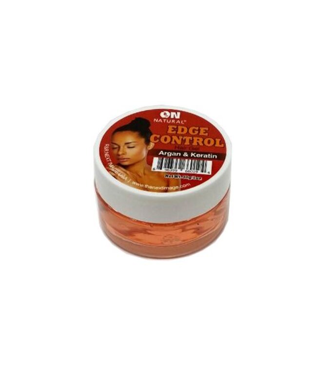 On Natural Edge Control Argan Keratin Hair Gel 1oz United