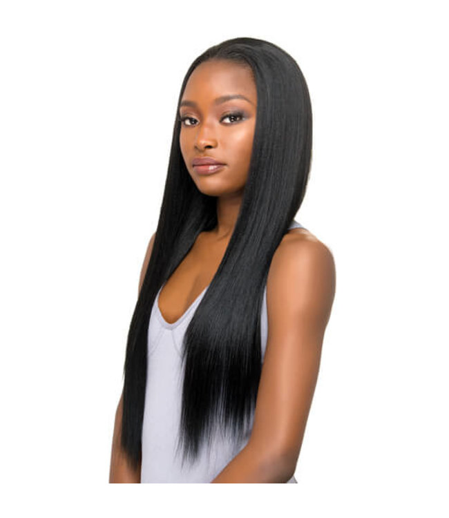 Outre Brazilian Boutique Quick Weave Half Wig Sleek Pressed