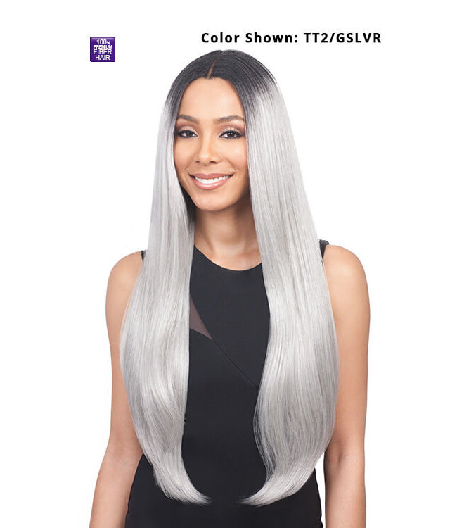 Bobbi Boss Mlf318 Beatrice Extra Long Lace Front Wig United