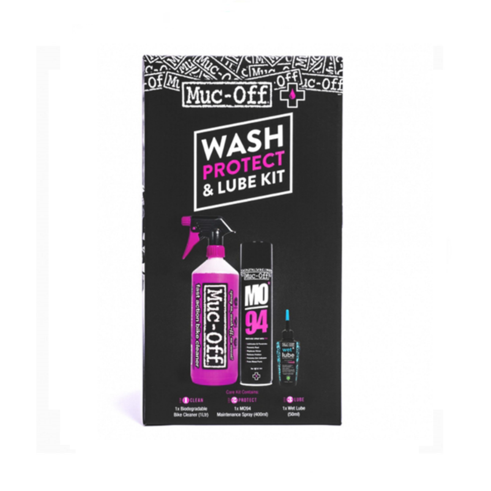 Muc-Off Muc-Off Clean/Protect/Lube Kit - Wet