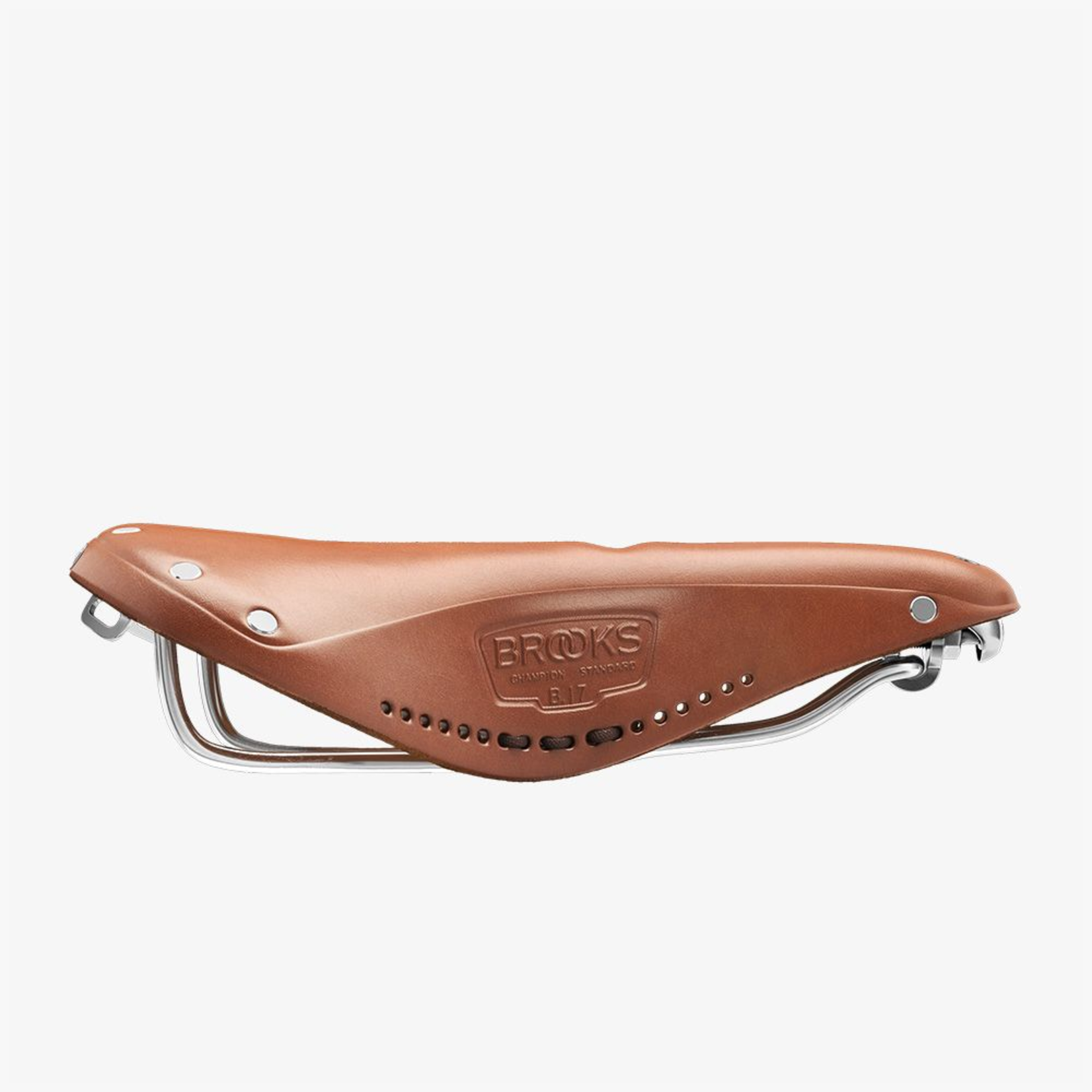 Brooks England Brooks Leather Saddle - Honey - Carved (Imperial) - B17