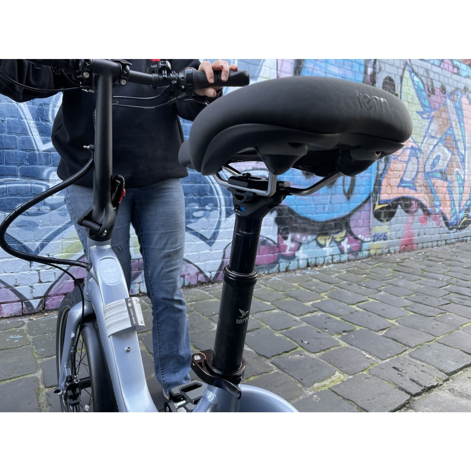 Tern Tern NBD S5i 500Wh Silver Blue