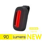 Moon Moon Zircon Rear Light 90 Lumens Black