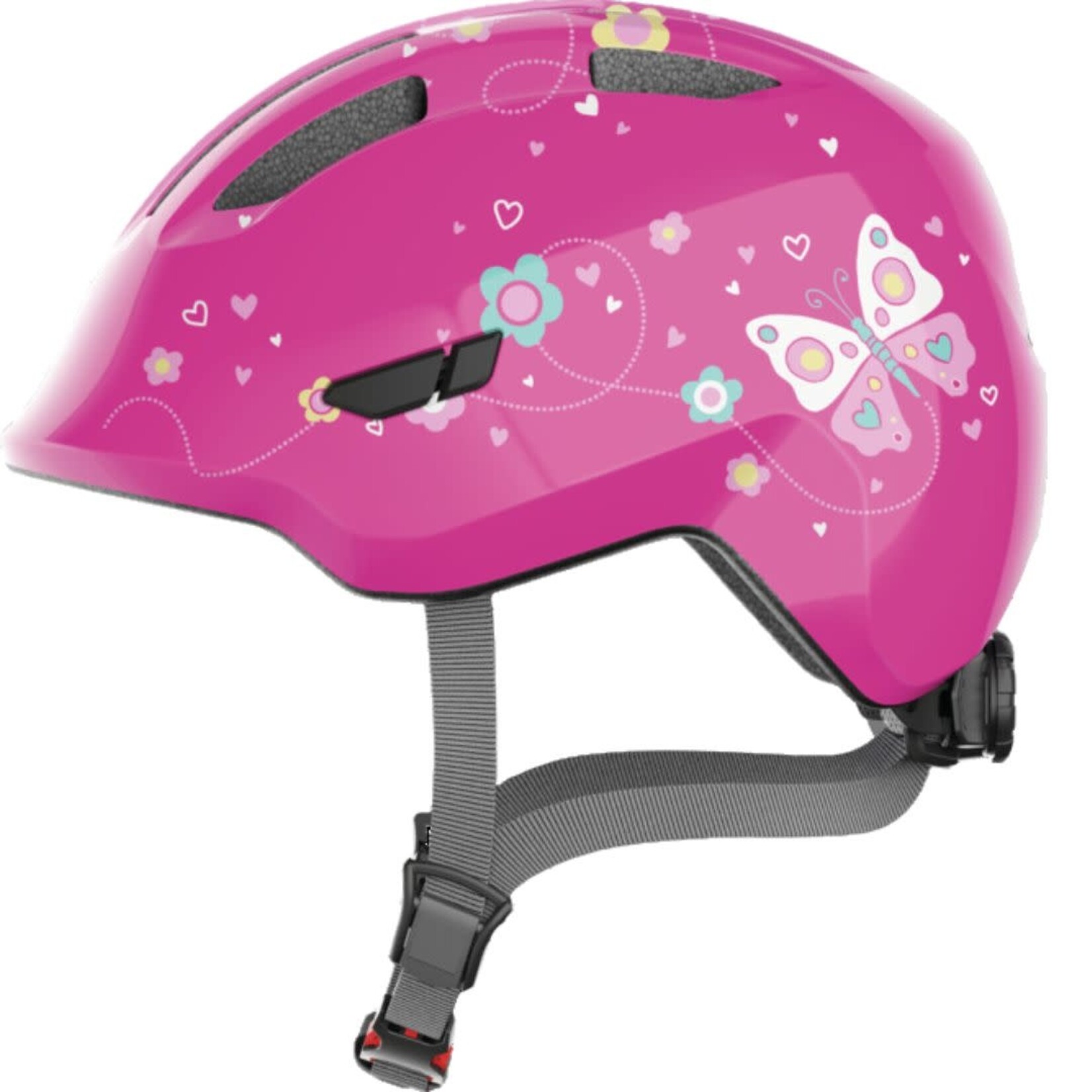 Abus Abus Smiley Helmet 2.0 Pink Butterfly