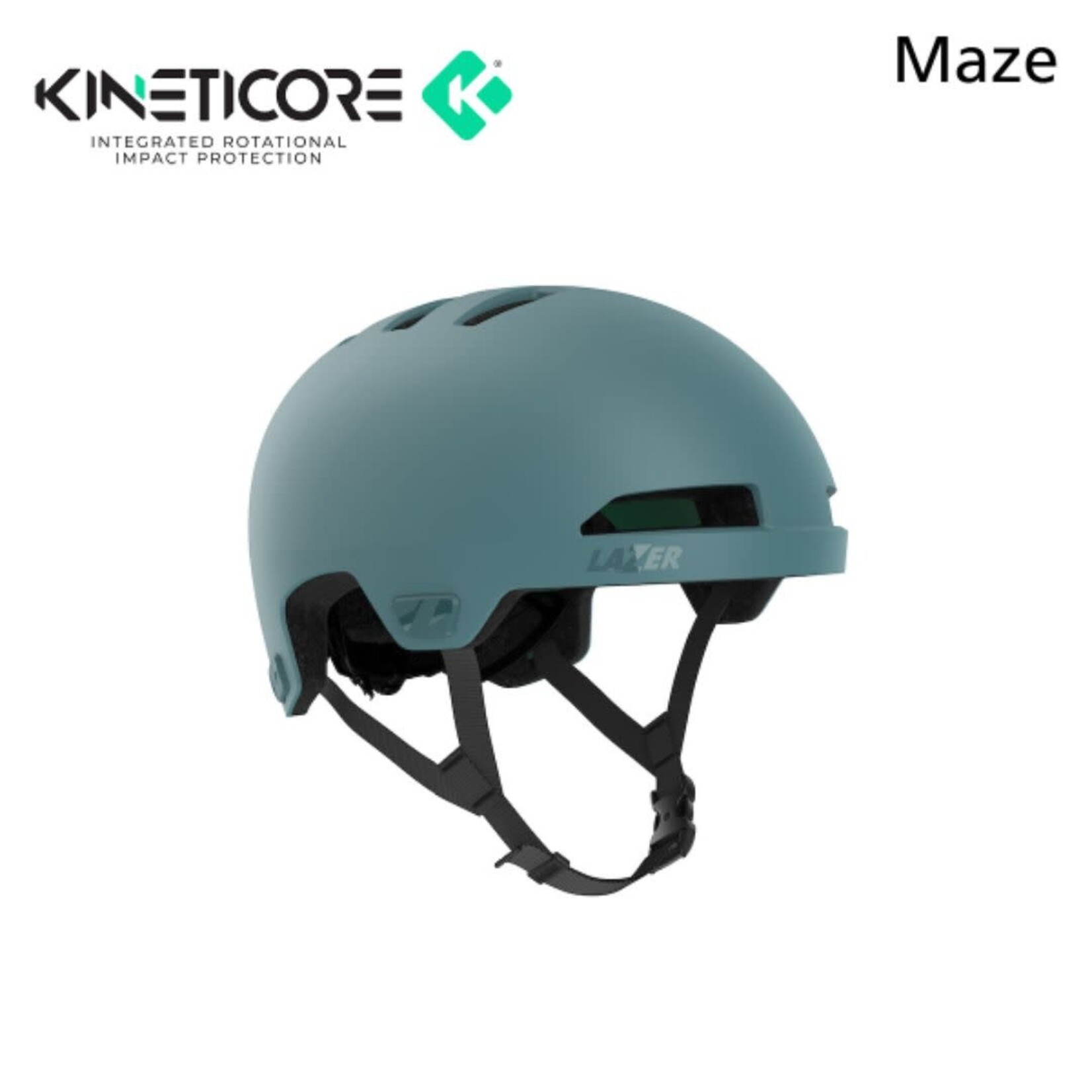 Shimano Shimano Lazer Helmet - Maze KC - Matt Stone Blue