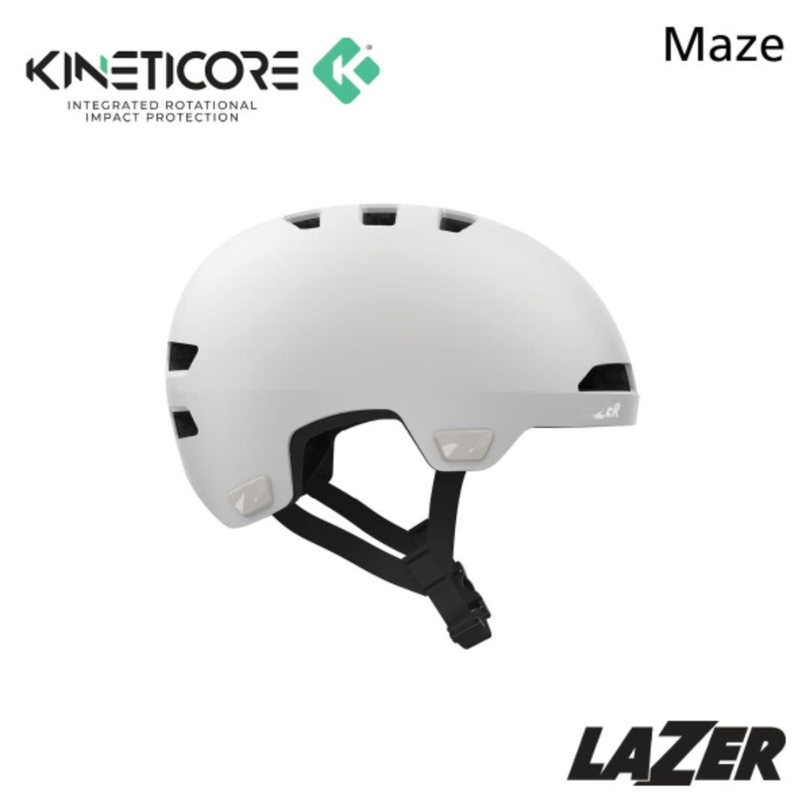 Shimano Lazer Helmet - Maze KC - Matte White
