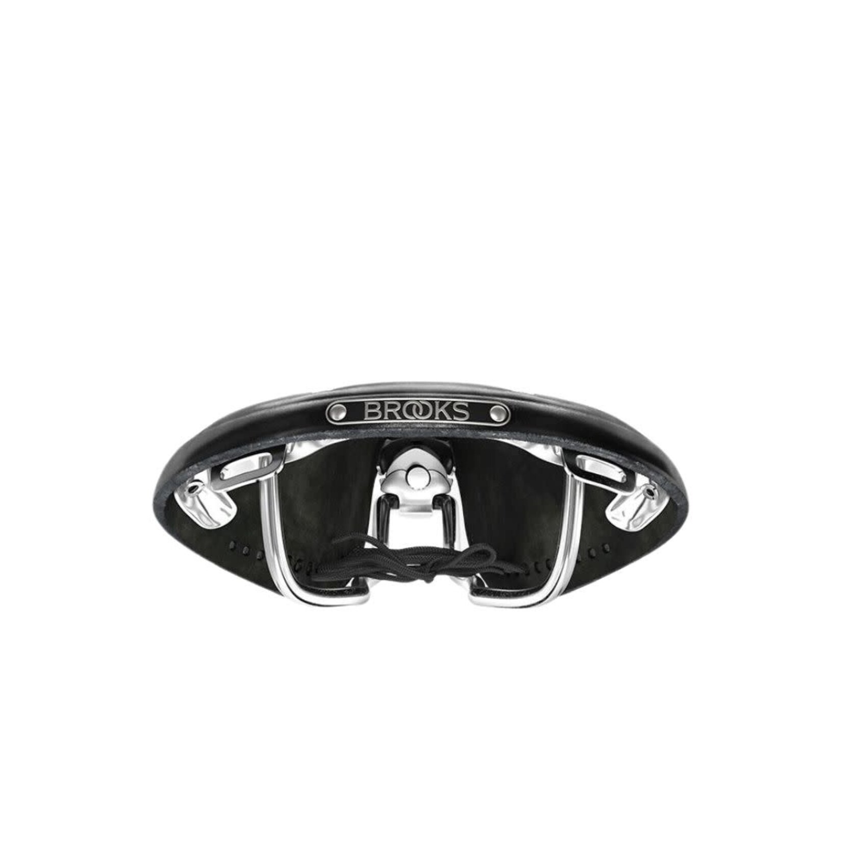 Brooks England Brooks Leather Saddle - Black - Carved (Imperial) Laced - B17