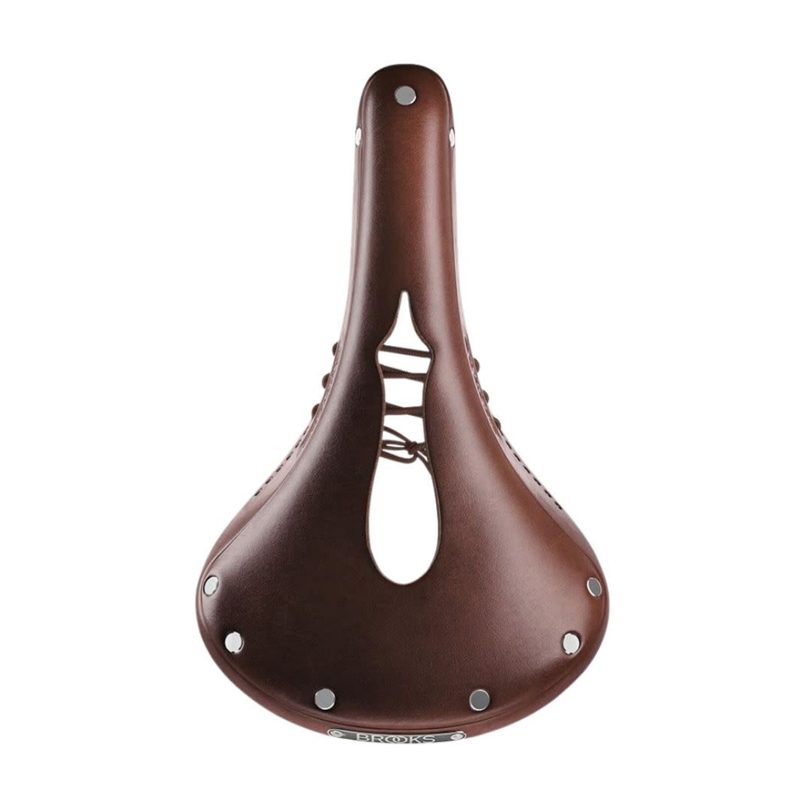Brooks England Brooks Leather Saddle - Brown - Carved (Imperial) - B17