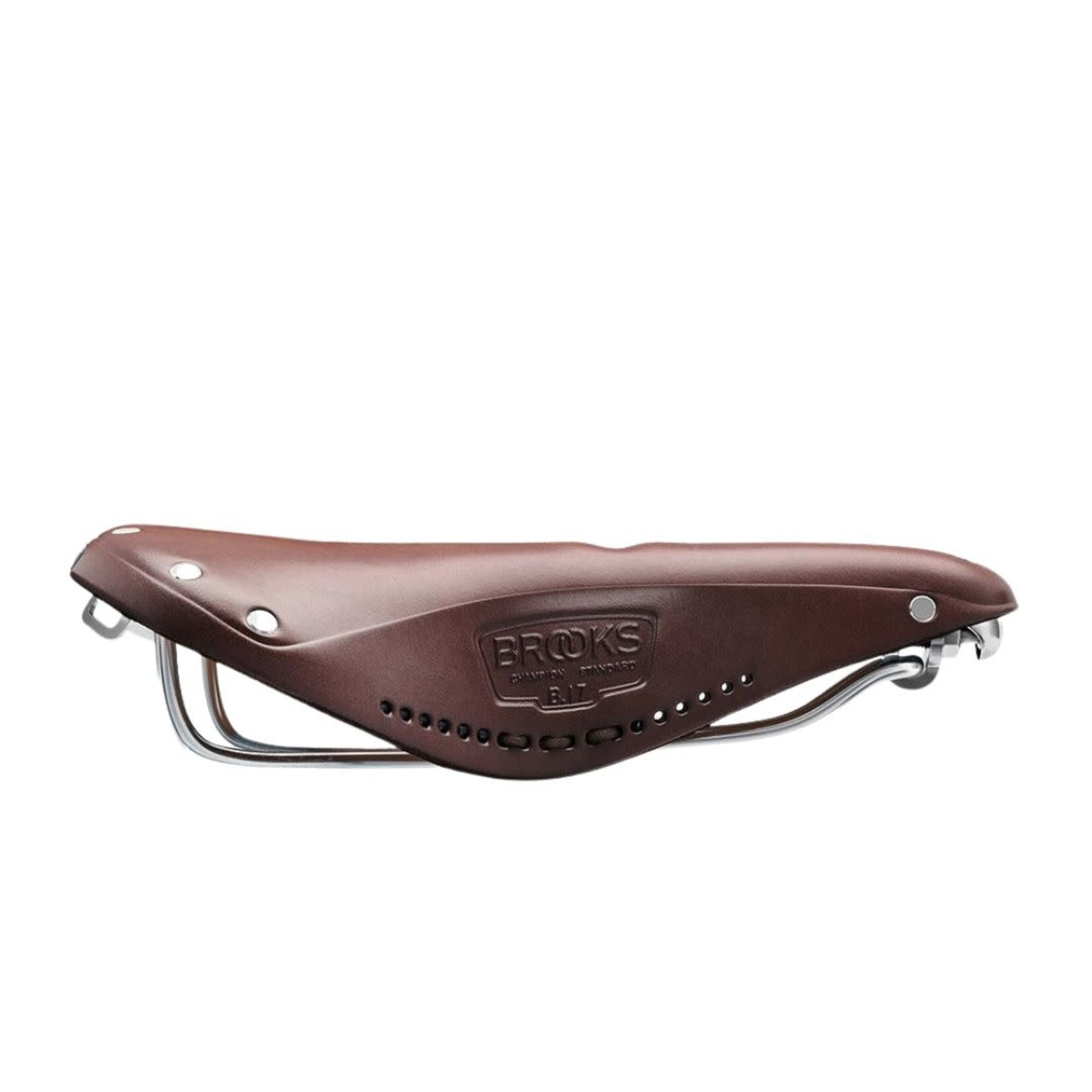 Brooks England Brooks Leather Saddle - Brown - Carved (Imperial) - B17