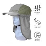 Explorer Bicycle Helmet Hat Light Grey & Light Olive